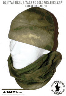 0241 A-TACS FG Cold Weather Neck Gaiter