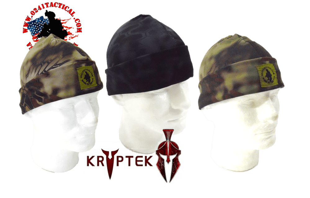 0241 Tactical Kryptek Cold Weather Jersey Caps with Logo