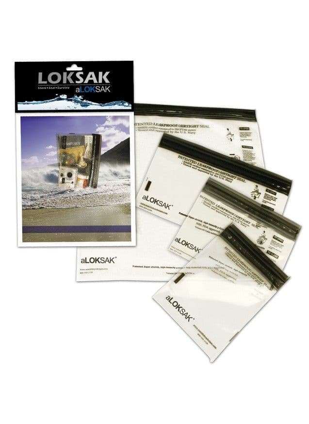 aLoksak Large Multi Pack 4.4x7.25" 6.5x6" 8.75x6" 12x12.5" 46912