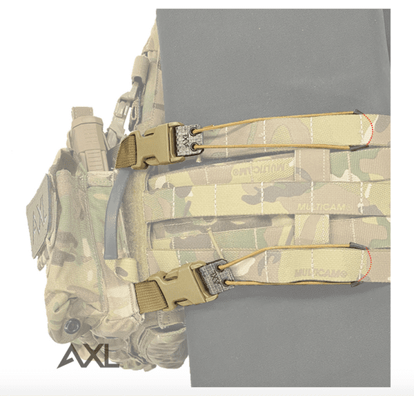 AXL Advanced Chest Retention Kit - Coyote
