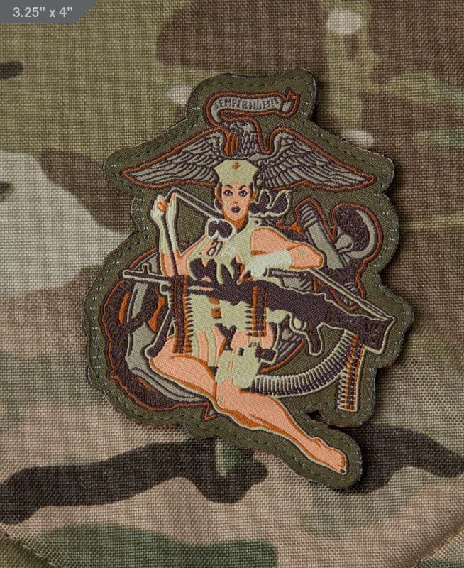 Desert Marine Girl Patch