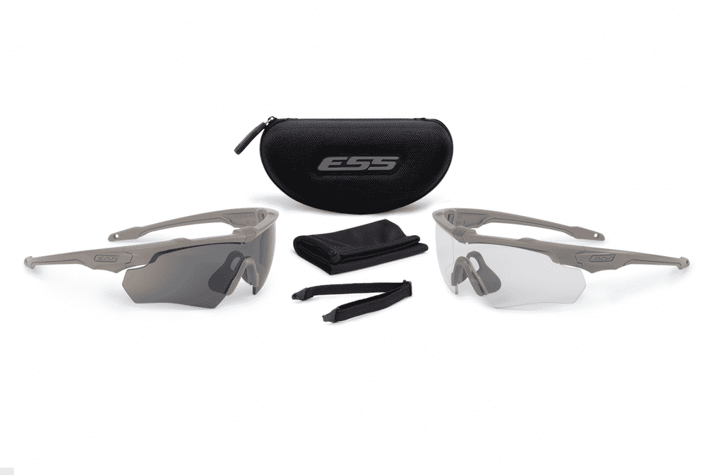 ESS Crossblade 2LS  Eyeshield - Terrain Tan Frame
