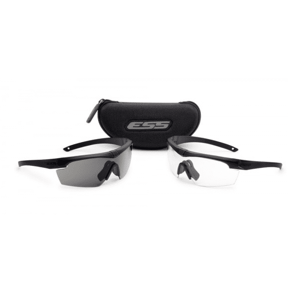 ESS Crosshair 2LS Glasses Black Frame (x2 Frame Kit)