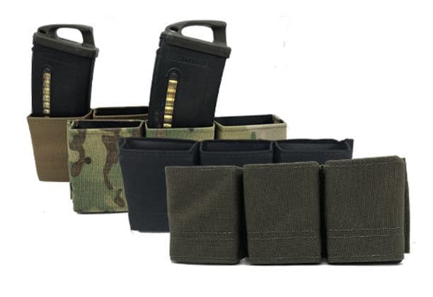 Esstac 5.56 Triple KYWI Shorty Mag Pouch -NAKED