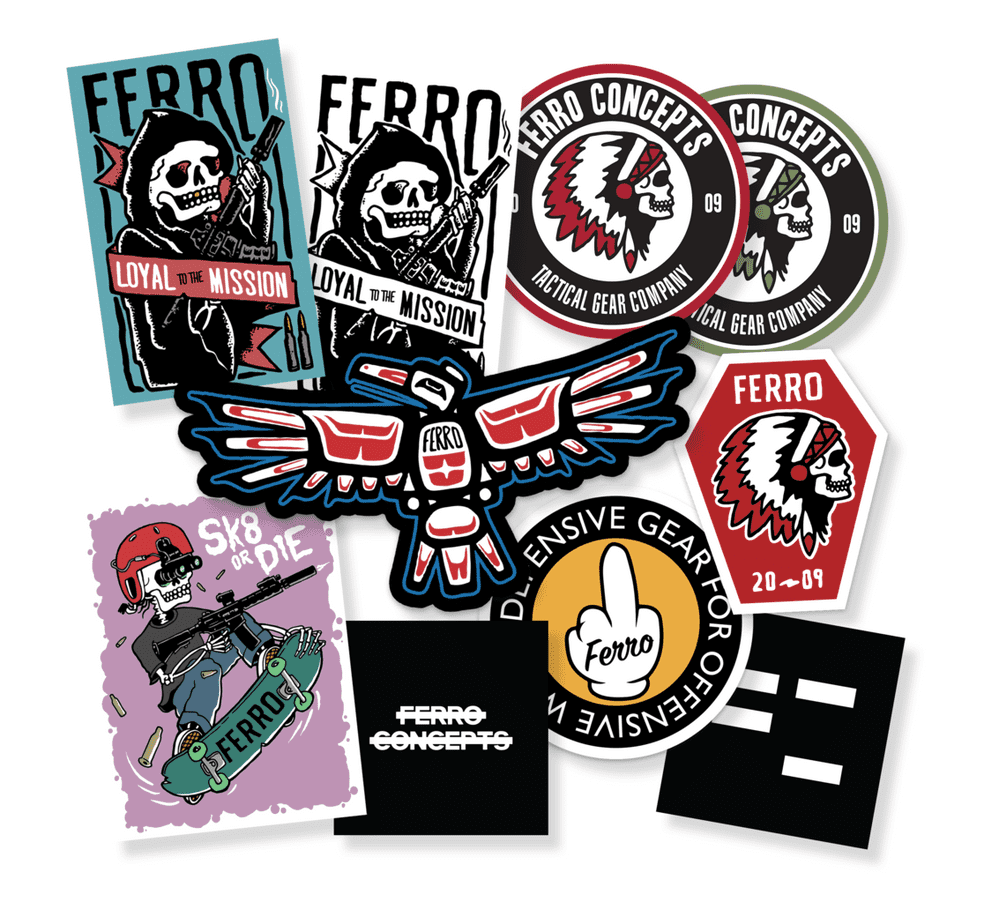 Ferro Concepts Sticker Pack