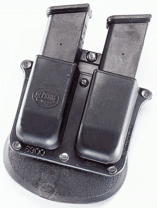 Fobus Double Magazine Pouch for Single Stack .45Cal Magazines .45 45 1911 