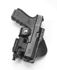 Fobus Light/Laser Bearing Holster EMC/EM17 Colt 1911 & Glock 17