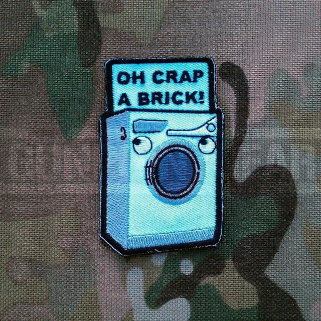Gun Point Gear Oh Crap A Brick Patch