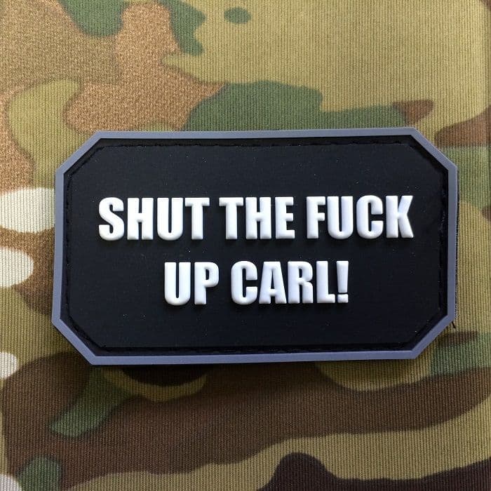 Gun Point Gear - Shut the Fuck up Carl! PVC Patch