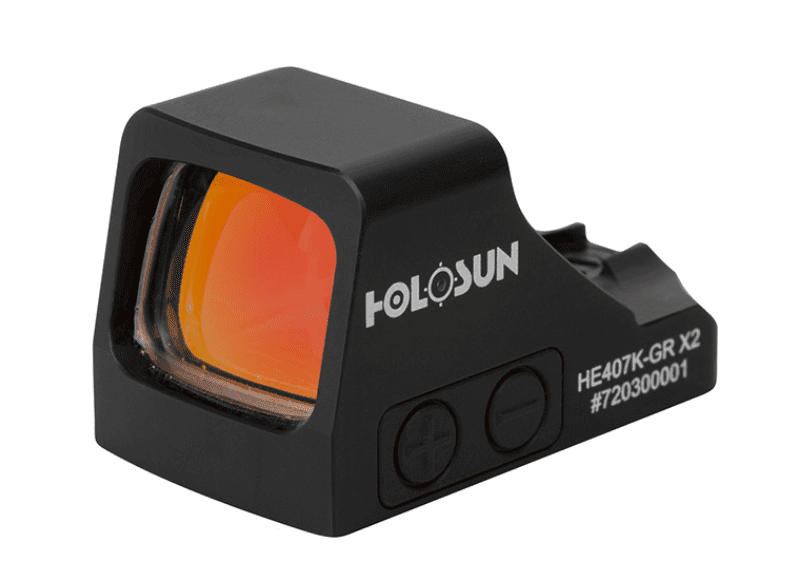Holosun HE407K GR X2 Reflex Sight - Green Dot