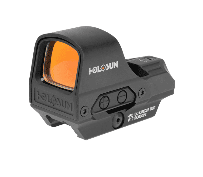 Holosun HS510C Open Reflex Optical Sight - Red Dot