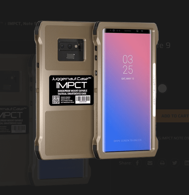 Juggernaut IMPCT Samsung Note 9 Case