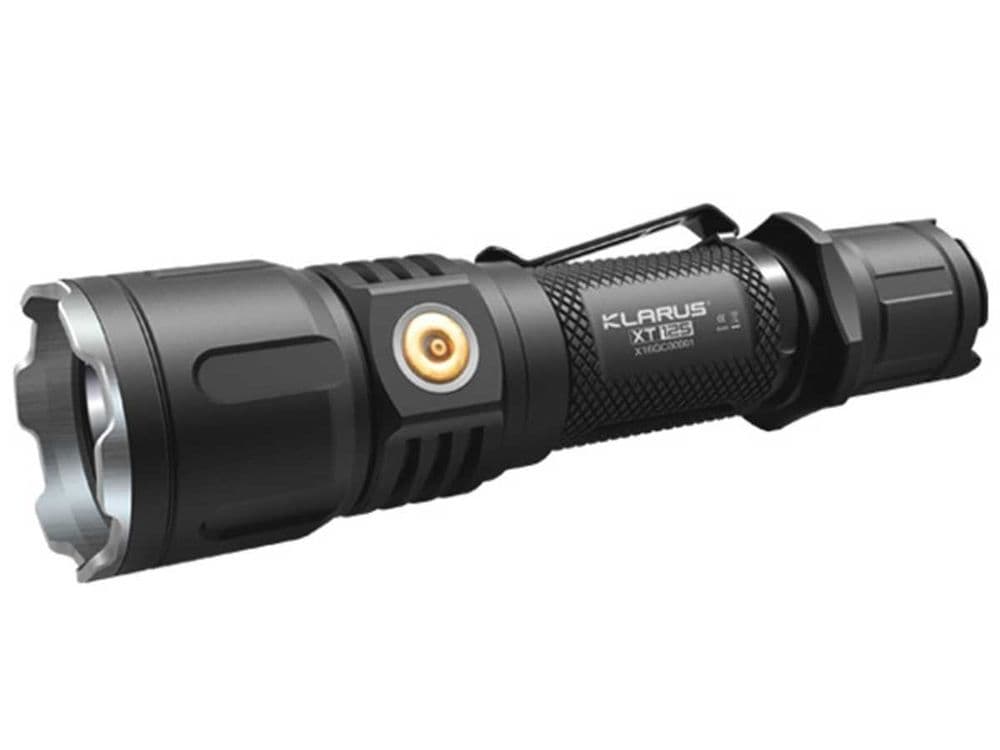 Klarus XT12S Tactical Rechargeable LED Flashlight with 1600 Lumens