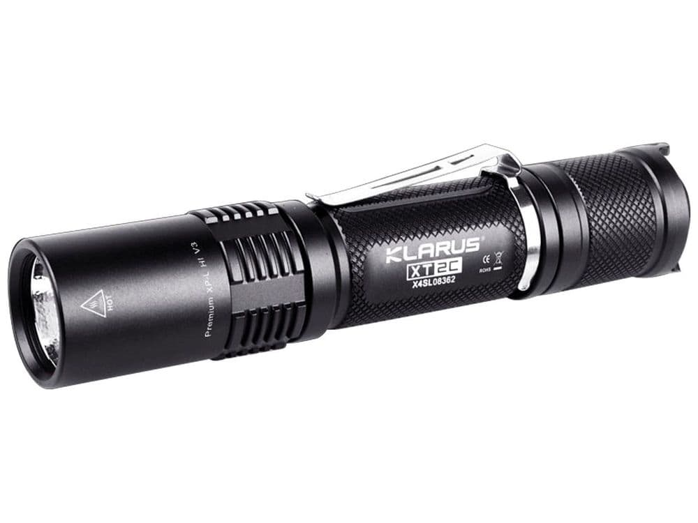 Klarus XT2C EDC Tactical Flashlight with XP-L HI V3 LED & 1100 Lumens