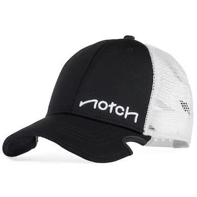 Notch Snapback Black/White Cap