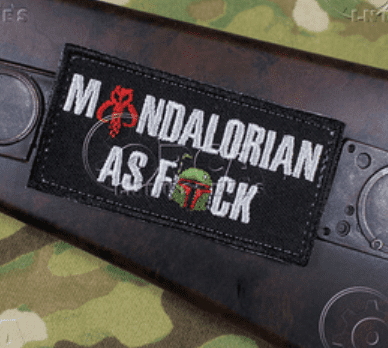 ORCA Industries Mandalorian as F*** Patch