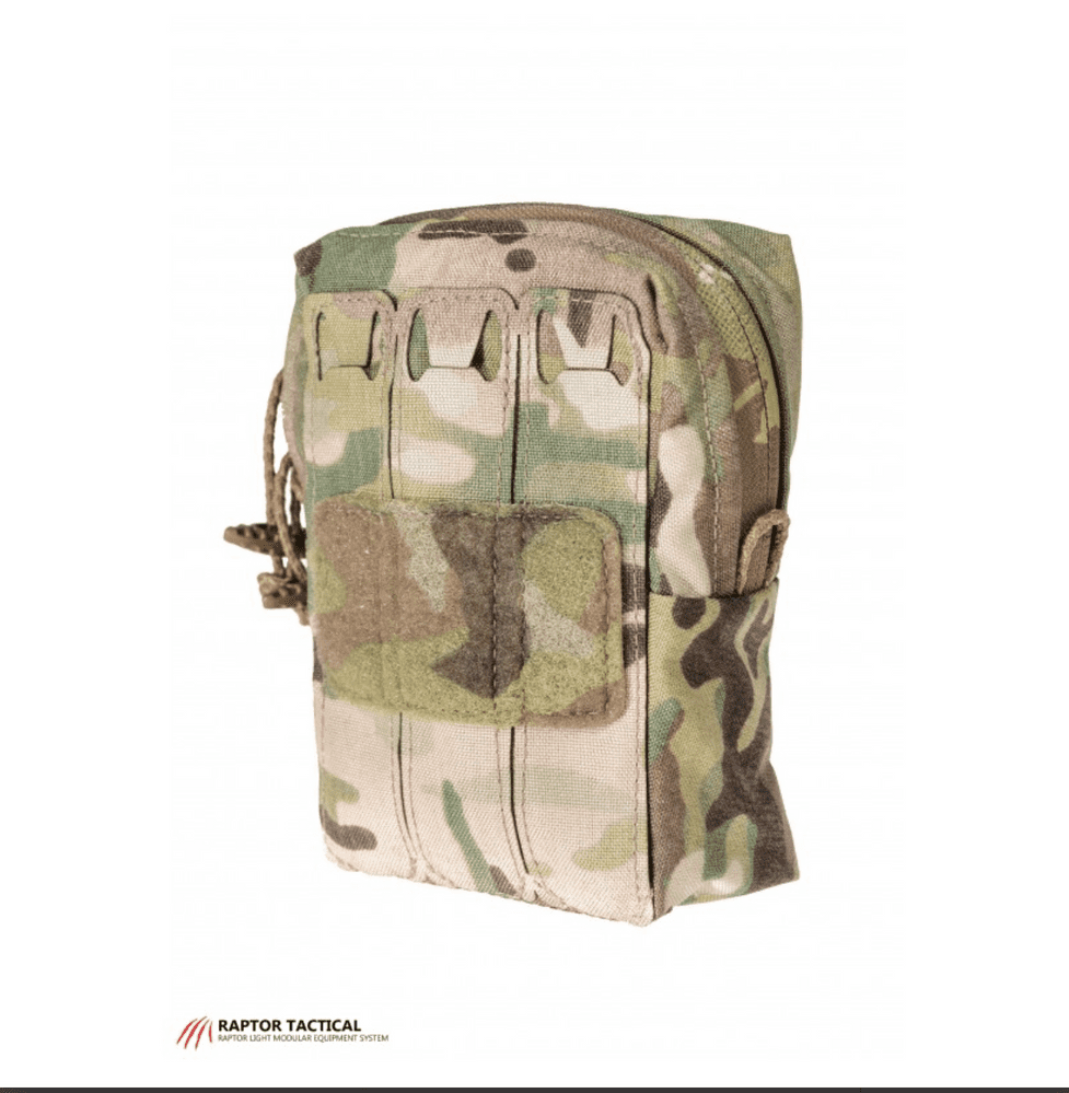 Raptor Tactical Small Utility Pouch with ChemLights