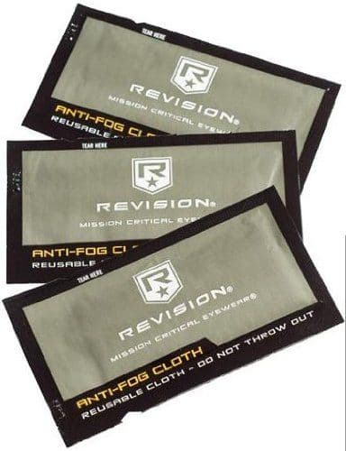 Revision Anti-Fog Cloth X3 pack