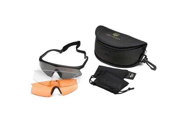 Revision Sawfly TX PRO Deluxe Kit Eyewear System (3 Lenses vermillion) | Tactical-Kit