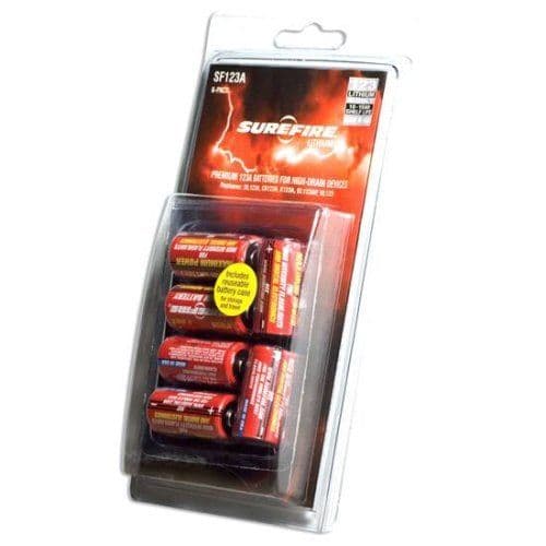 Surefire SF123a pack of x6 Batteries