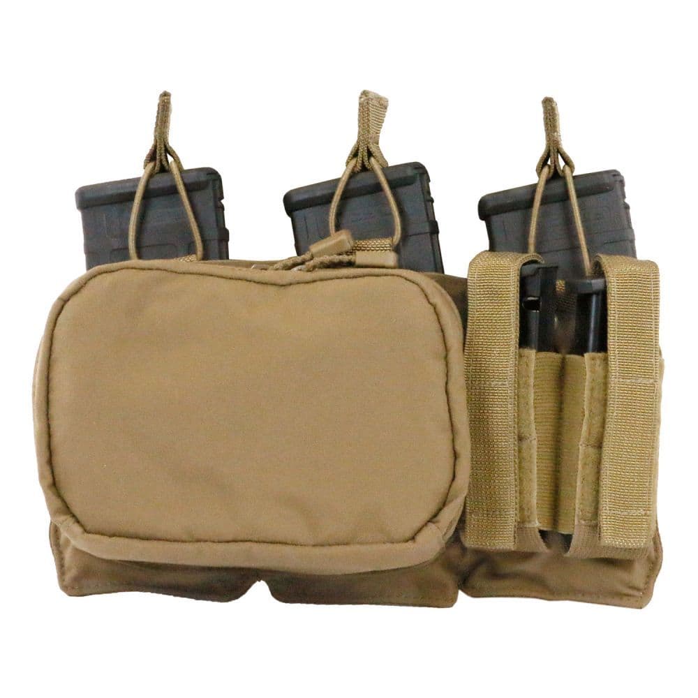 TAG MOLLE Triple Mag/Pistol/Utility Pouch Panel
